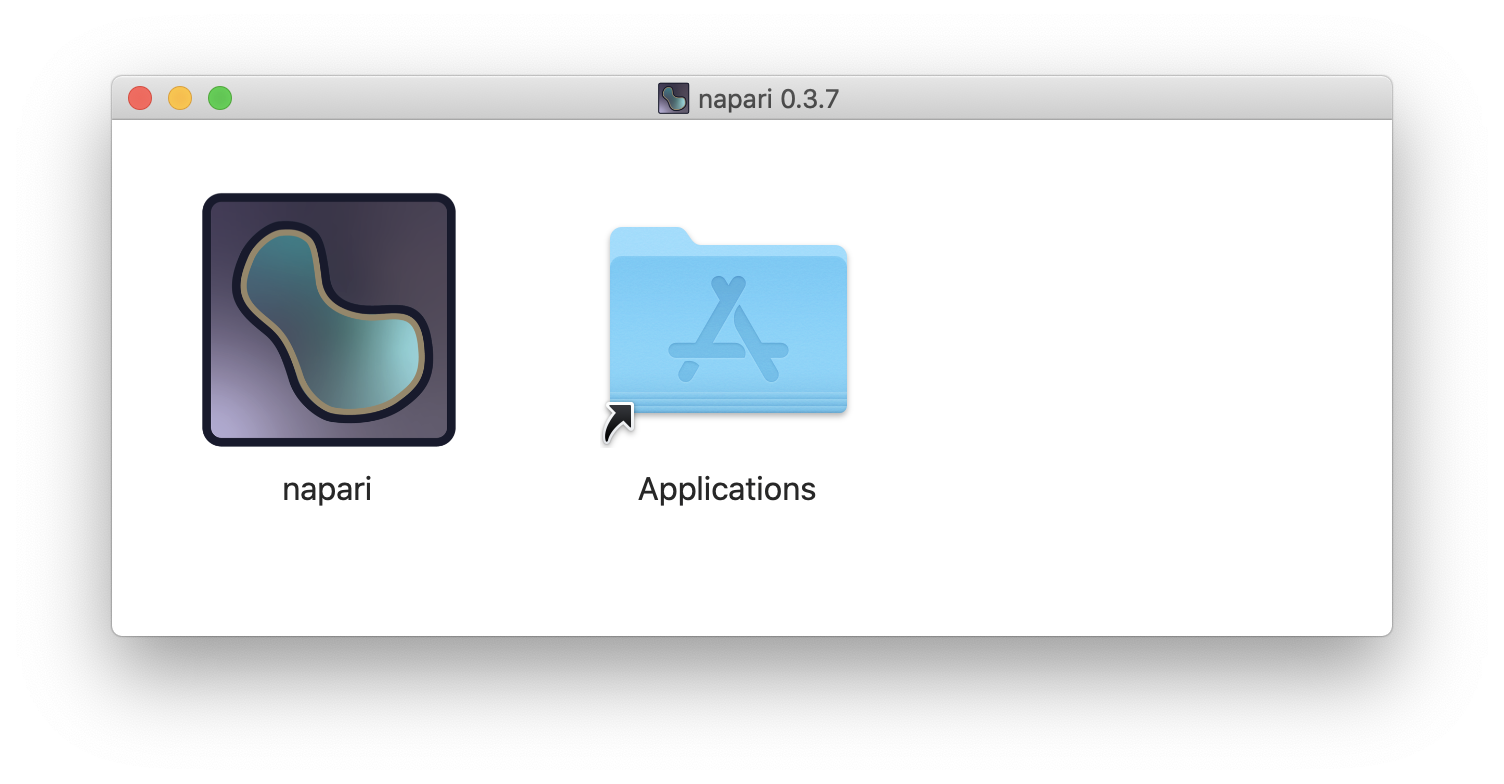 image: MacOS install toApplications